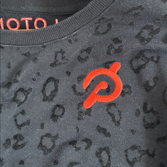Peloton Black Leopard Print Sweater - Picture 4 of 4